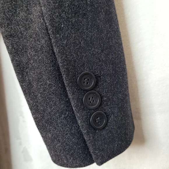 Sandro Broadcloth Wool Cashmere Blend Coat Size XS - Picture 12 of 15